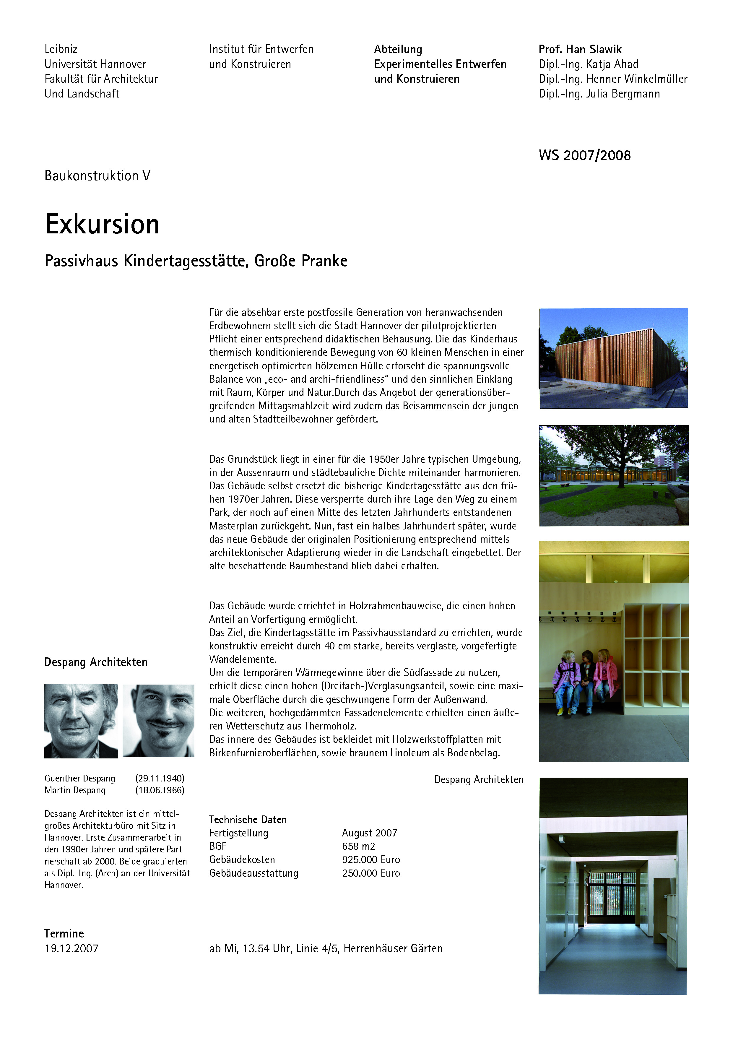 07 08 WS Holzwerkstoffe Exkursion